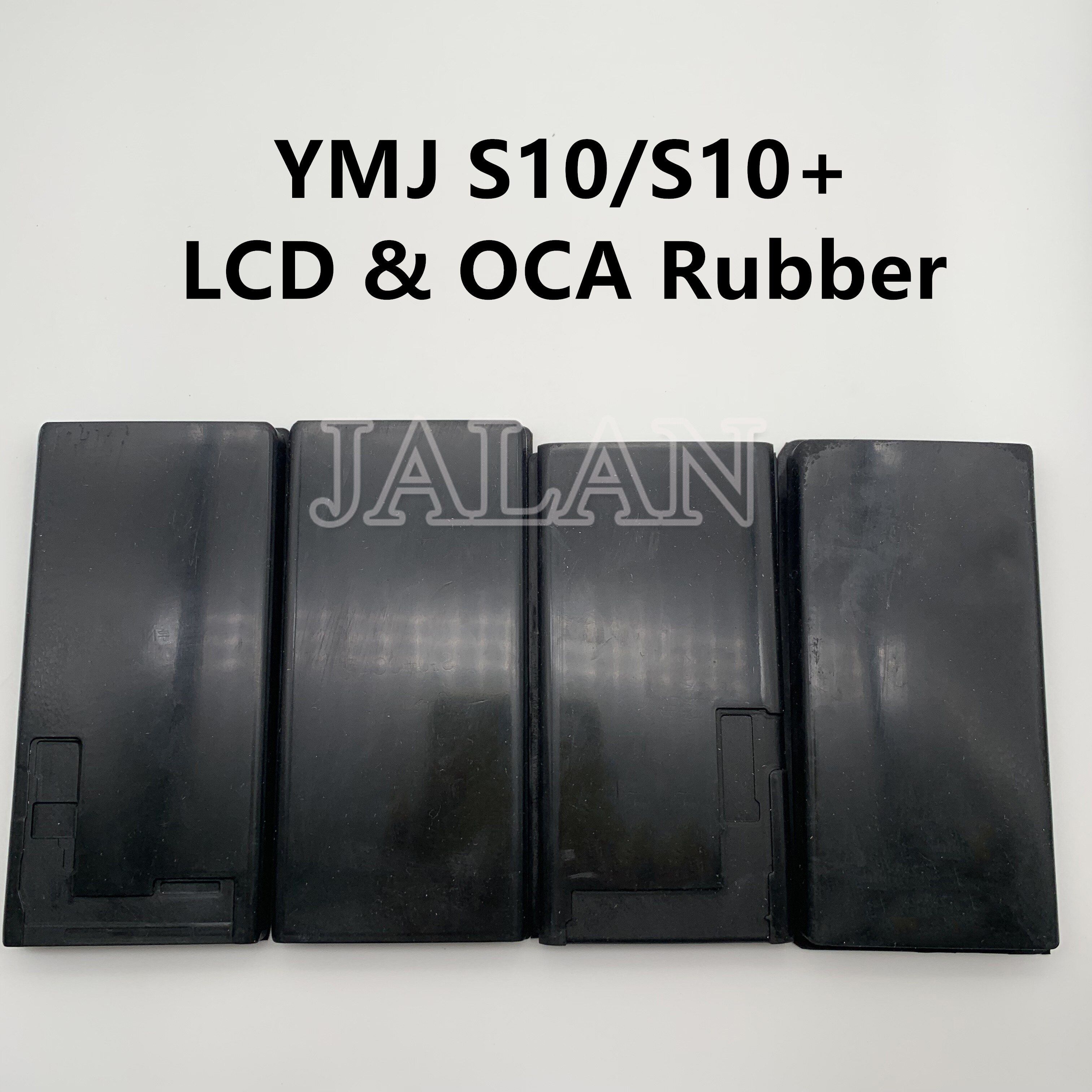 YMJ unbent flex Rubber for samsung S8 S9 S10 S20 Plus Note 8 9 digitizer touch screen glass oca laminating mold use black rubber