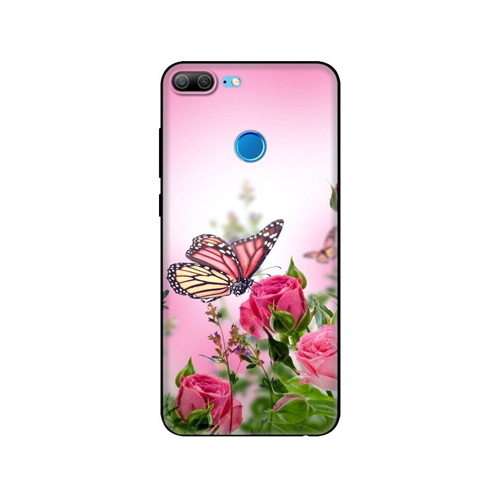 For honor 9 lite case soft tpu silicon back phone cover for Huawei honor 9 lite case protective coque black tpu case