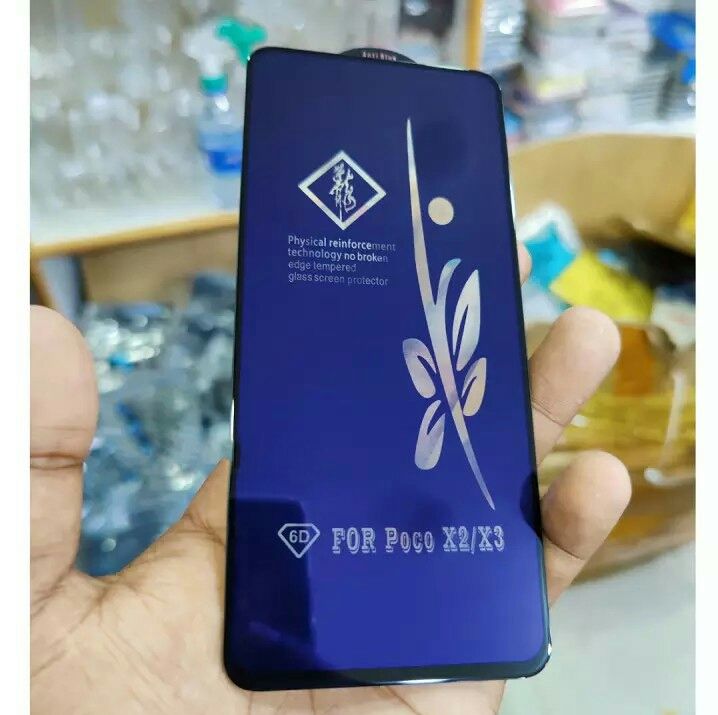 Rinbo glass Premium Quality Curve Glass Screen Protector For Xiaomi Poco X3 / Xiaomi Poco X3 NFC