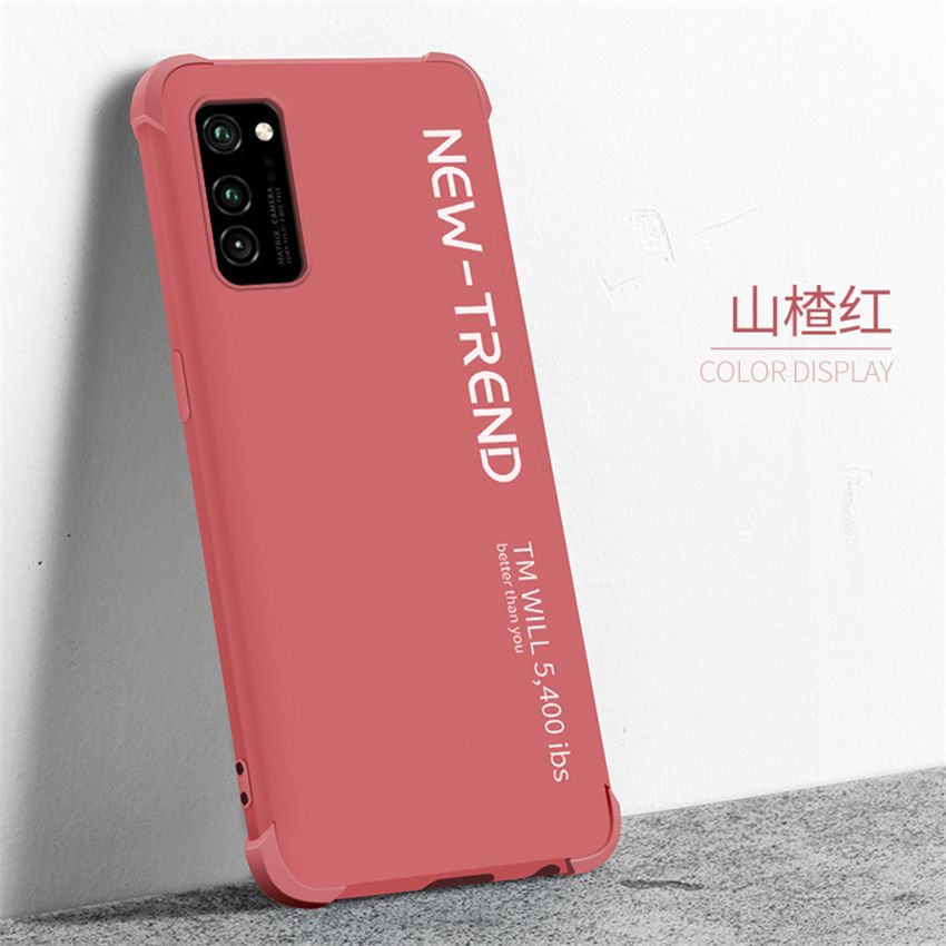 lthmy Ultra-thin Cute Soft Liquid Silicone Phone Case For Huawei Honor View 30 Pro//V30 Pro Luxury Painted Colorful Cover casing