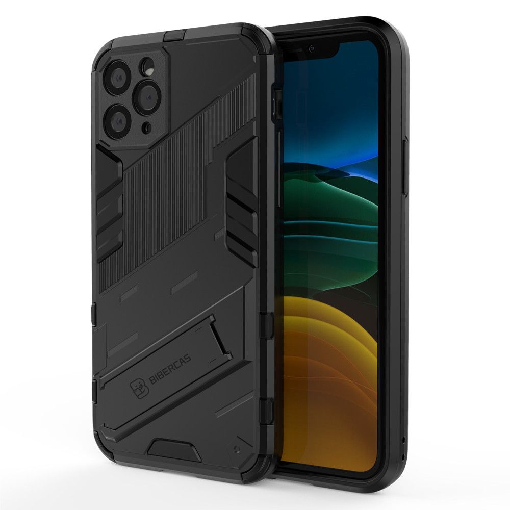 For Apple iPhone 11 Case Camera Protection Back Cover Bumper with Kickstand Phone Stand Hardcase