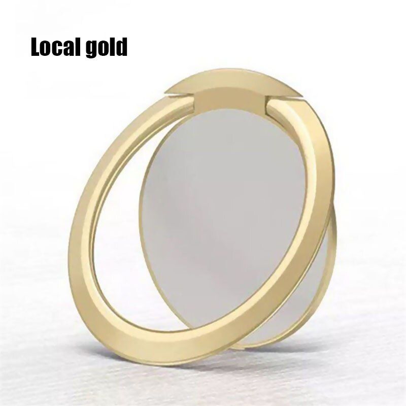 Extremely Thin Luxury Metal Mobile Phone Socket Holder Universal Telephone Magnetic Car Bracket Stand Accessories Finger Ring