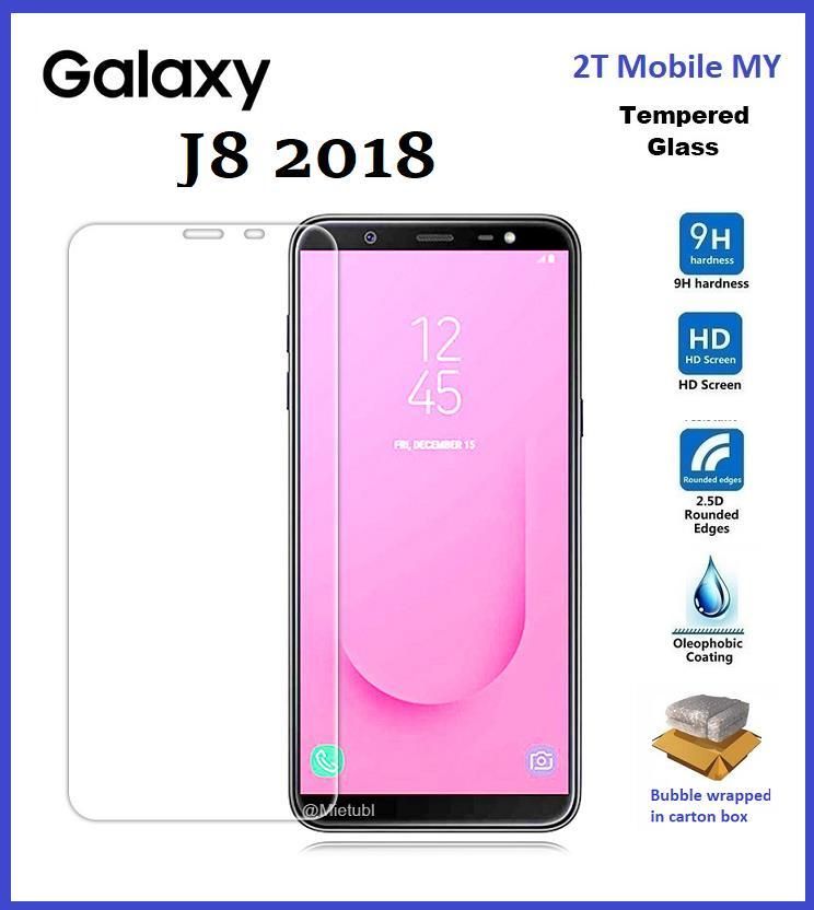 Tempered Glass Screen Protector for Samsung Galaxy J8 (2018)