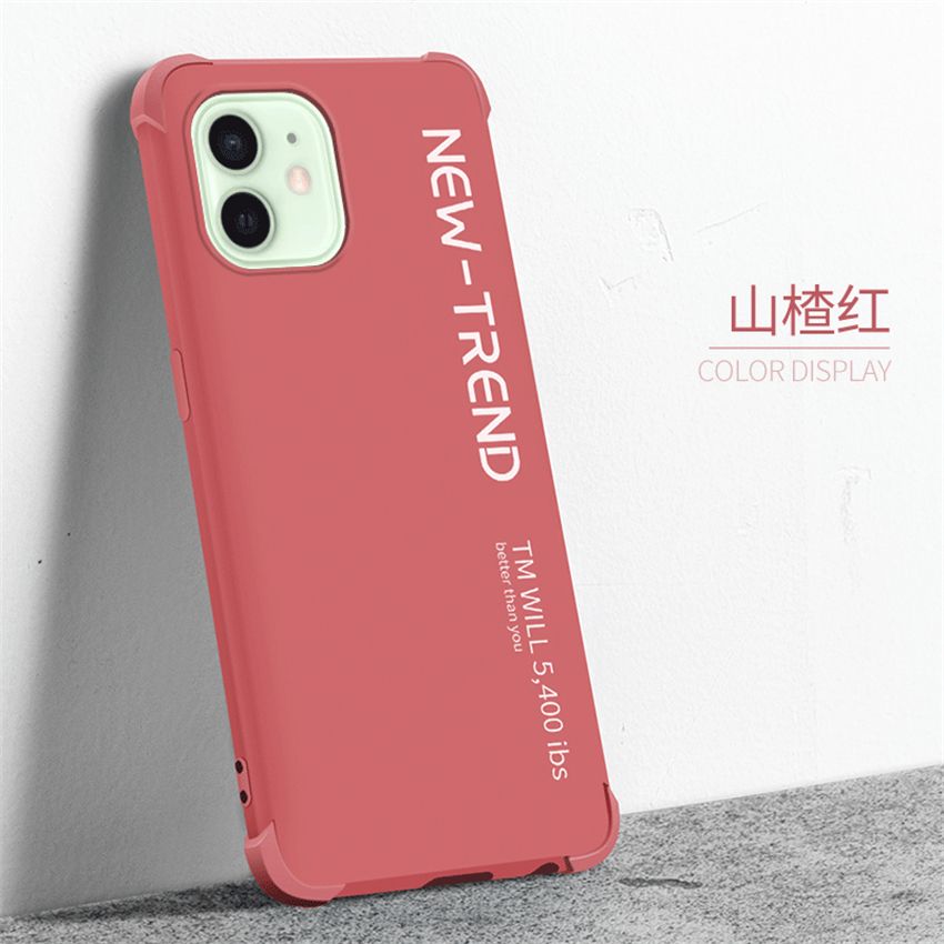 lthmy Ultra-thin Cute Soft Liquid Silicone Phone Case For Apple iPhone 12 mini Luxury Painted Colorful Cover casing