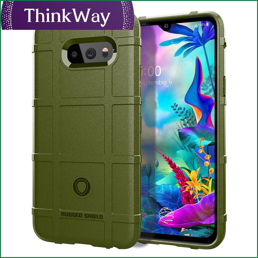 Armor Shock Absorption Shockproof Case For LG G8X ThinQ Anti Scratch Carbon Fiber Design Phone Case For LG V50S ThinQ Case 6.4"