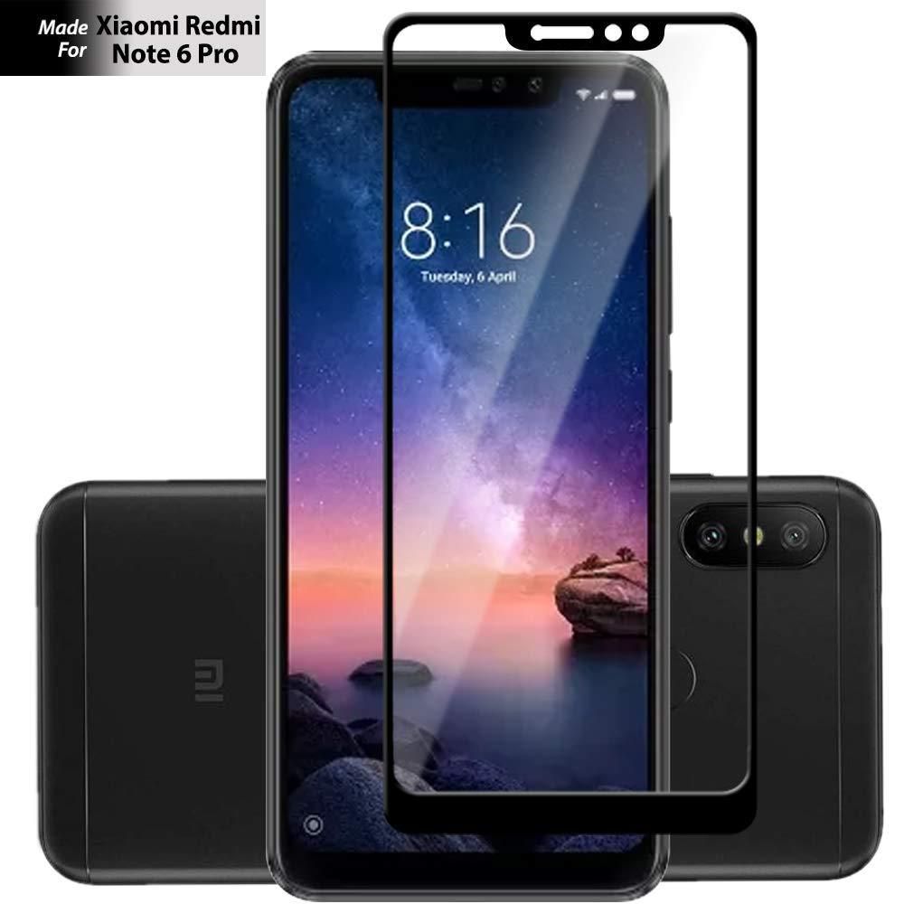 Xiaomi Redmi Note 6 Pro - 6D Tempered Glass HD Screen Protector - Transparent