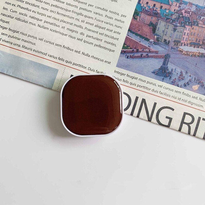 Universal Solid Square Shaped Socket Phone Holder Expanding Stand Finger Grip Telephone For iPhone Huawei Samsung Airbag Bracket