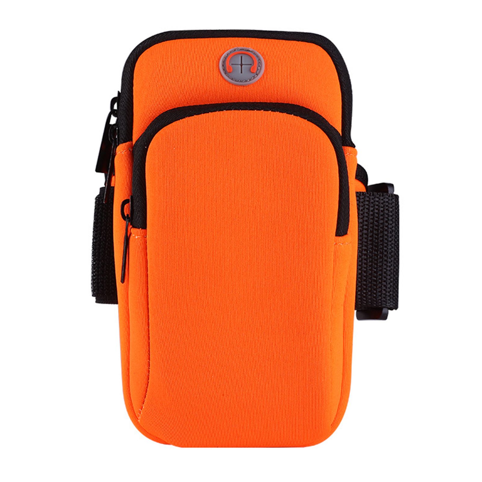 Sports Arm Band with Earphone Hole Stretchy Wrist Ba Pouch
