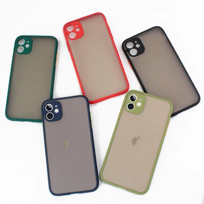 My choice Protective Sleek samsang A20/A30 Back Cover Case Soft TPU Rubberised Matte Cover Complete Camera Protection