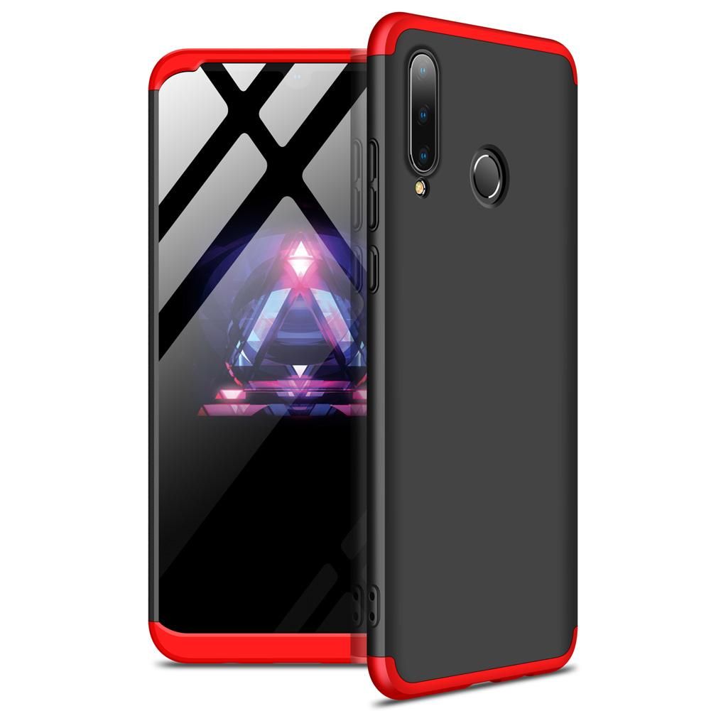 For Huawei P30 Lite 360° Full Body Coverage Protection Hard PC 3 in 1 Detachable Protective Case Cover
