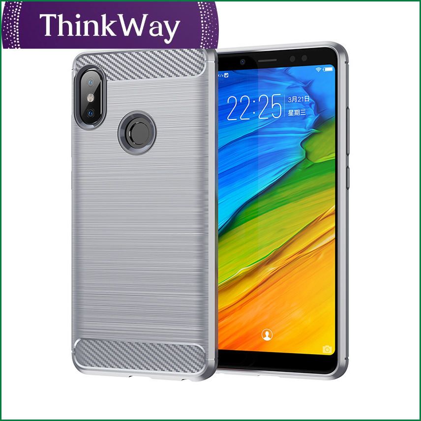 For Motorola Moto E7 Power Case Moto E7 Power Cover Anti-knock Bumper Soft TPU Rubber Carbon Fiber Phone Back Case Moto E7 Power