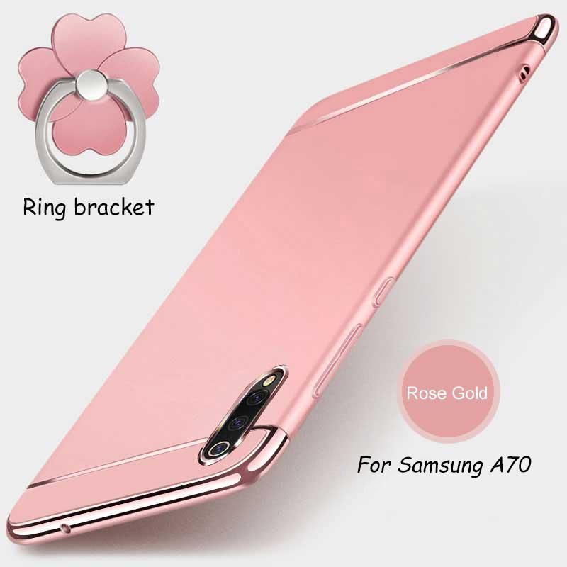 For Samsung Galaxy A70 Case Luxury 3 In 1 Case Ultra Slim Hard Cover Phone Casing