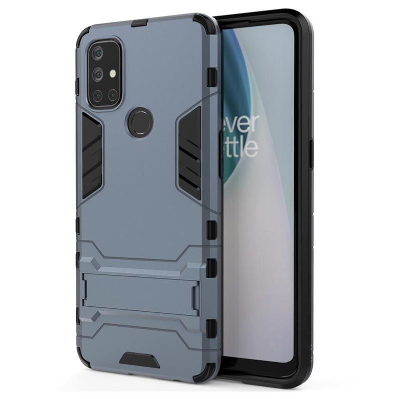 For ONEPLUS_NORD N10 5G HYBRID ARMOR CASE WITH STAND