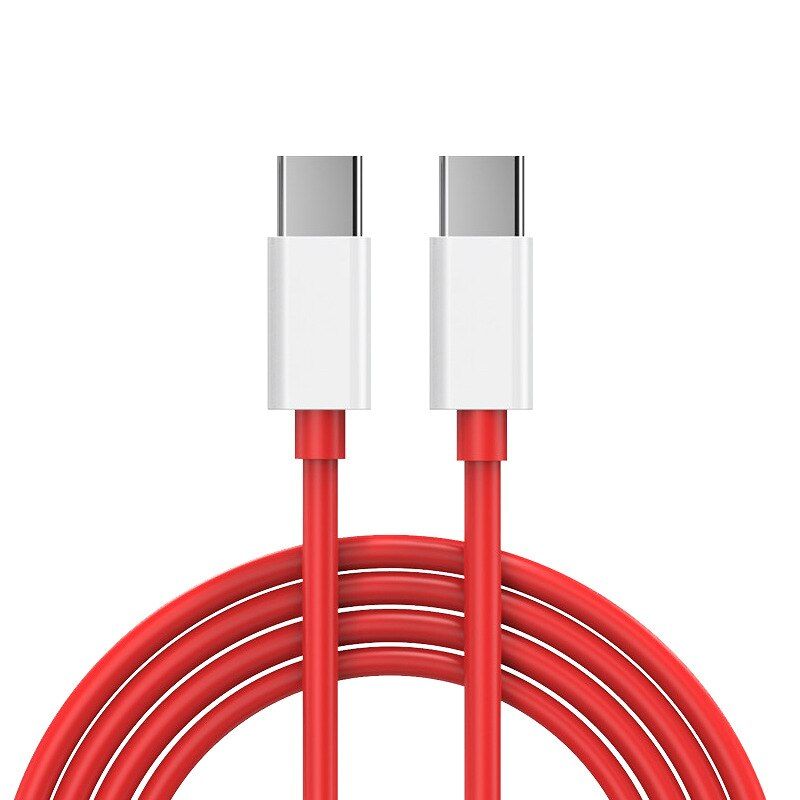 High Quality Warp Charge Cable 65 90 Degree Type-C to Type-C  PD Fast Charging Right Angle Data Cable For OnePlus  8T 9 9pro 9R
