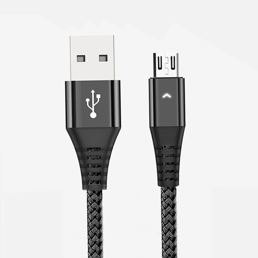 USB Cable LED 2.4A Fast Charging For iPhone 7 8 x xs xr 11 Pro Max Series Cable LED Indicator 1.2m 1.8m Data Phone Charger Cord