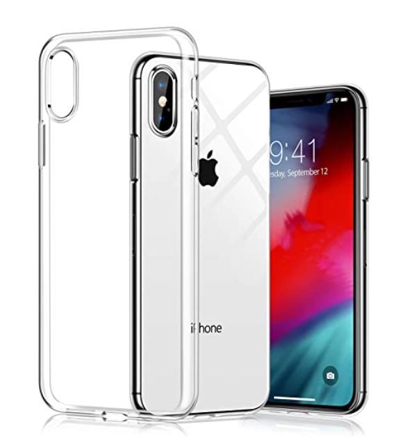 iPhone transparent cover