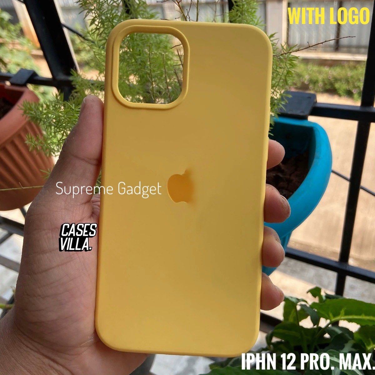 Official Silicon Case For Iphone 12 Pro Max || {6.7} - Camera