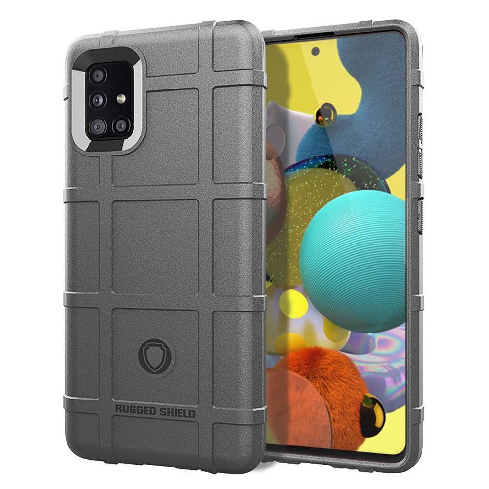 For Samsung Galaxy A51 5G Soft TPU Heavy Duty Rugged Shield Armor Tough Shockproof Protection Case Cover