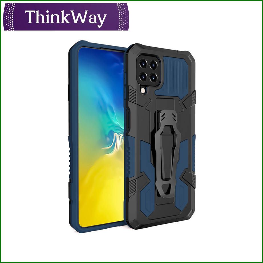 Back Clip Bracket Phone Case Airbag Protection Drop Resistant Scratch Silicone Shock Resistant TPU Phone Case For Samsung A11 US version & Samsung A21 US version