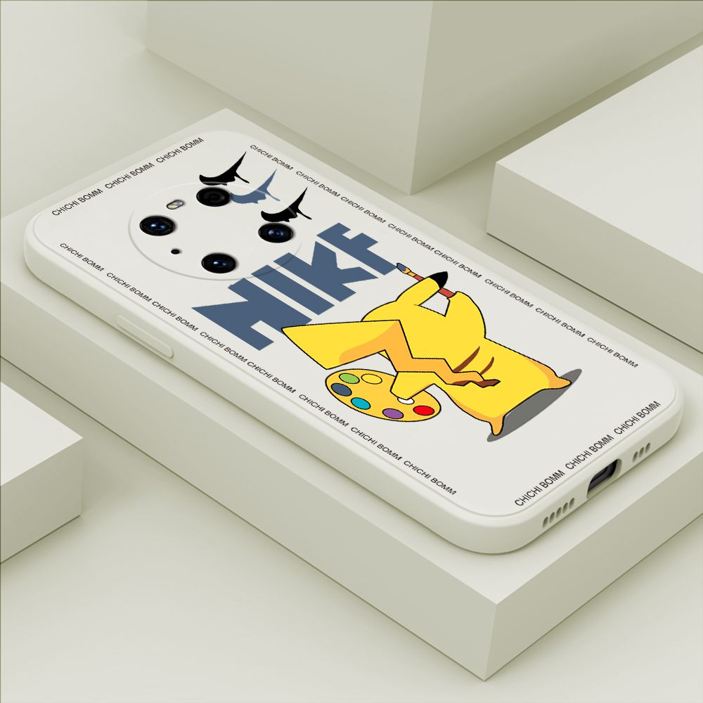 Hontinga for Huawei Mate 40 Pro Case Fashion Cartoon Animals Phone Case Phone Case Soft Square Edge Silicone Cases Full Lens Cover Shockproof Protection Cover