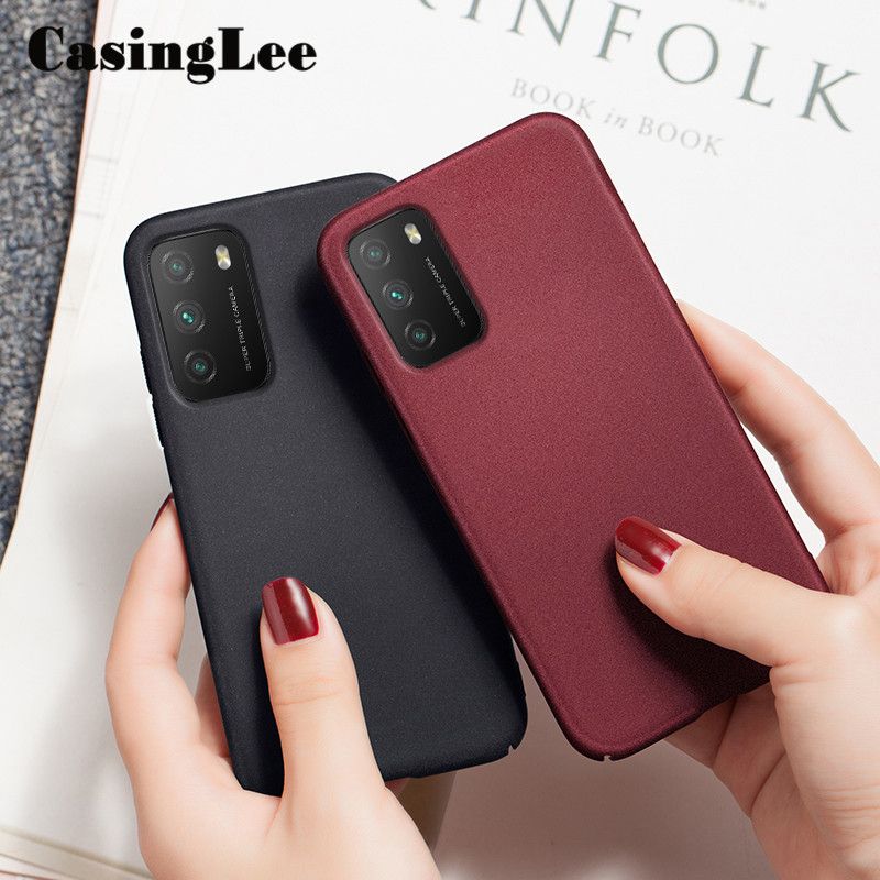 CasingLee For OPPO A16 case Matte Silicone Soft Phone cover for OPPO A16 Super Scrub Non-slip Phone case