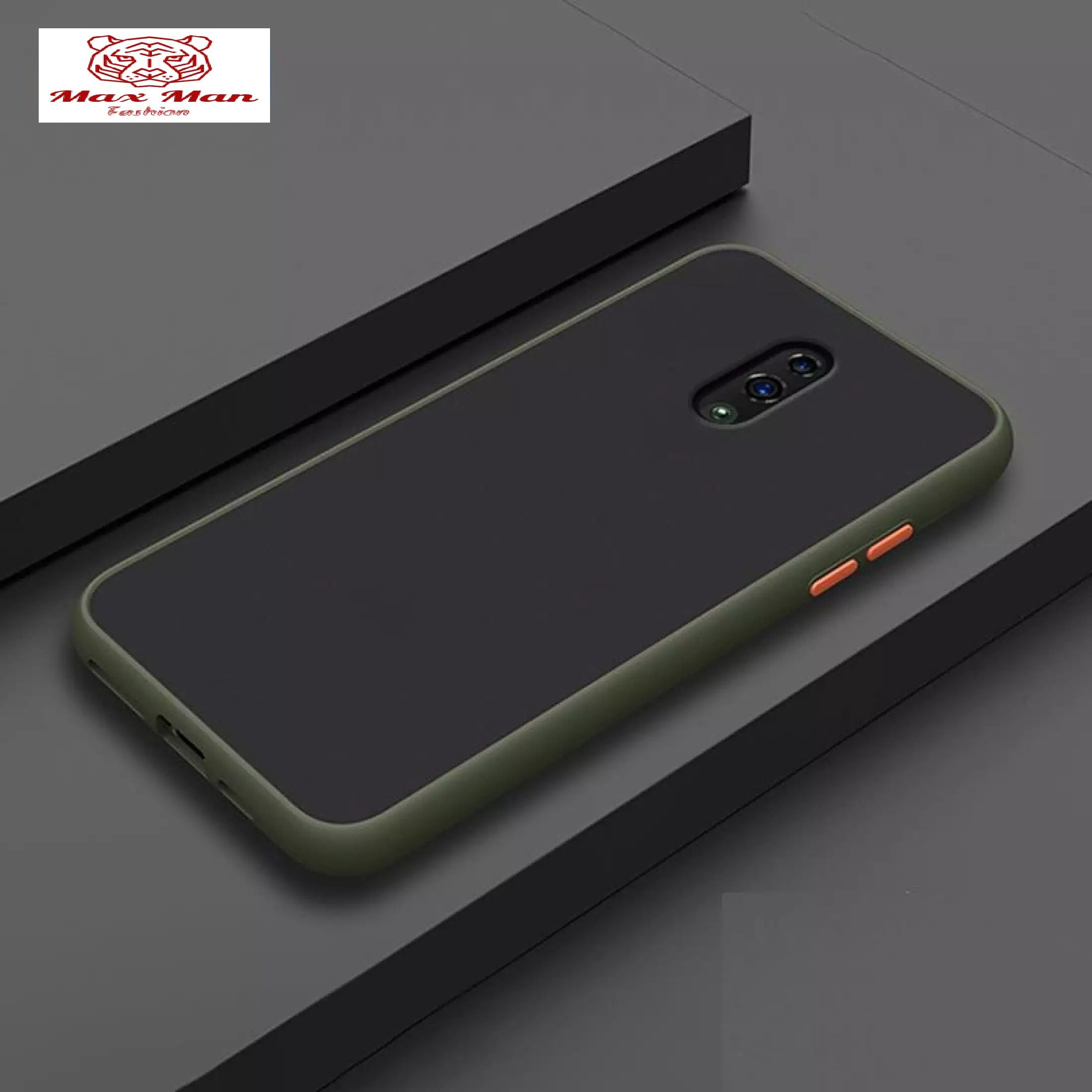 Realme X / OPPO K3 - 100% 360 Full Cover TPUShockproof Skin Feel Matte Phone Case Translucent Smooth Silicone TPU Shell Protective Back Cover