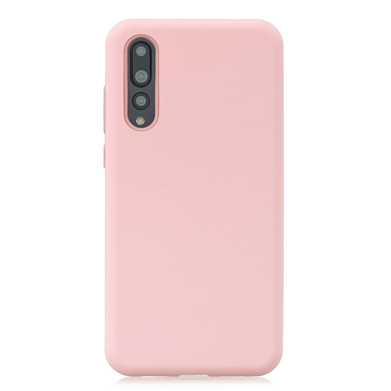 Yfashion For Huawei P20 3 in 1 Fashion Candy Color PC+ Silicone Dustproof Anti-fall Protective Back Case