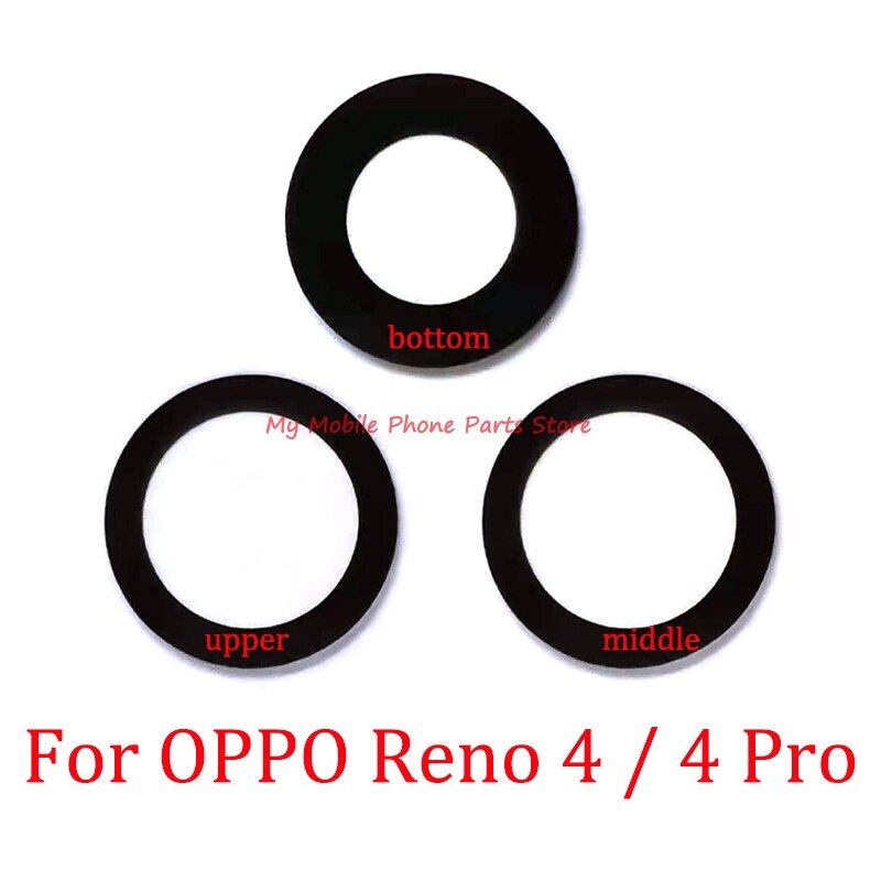 Set Rear Camera Lens For 4 Pro 4pro Back Camera Glass Lens Cover With Glue Sticker Replacement Parts