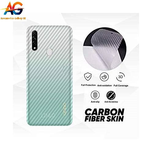 Oppo A31 Carbon Fiber Sticker Vinyl Back Poly Skin Protector