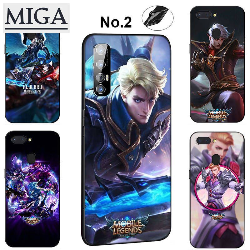 Realme C17 C15 C12 C11 C3 C2 7i 7 6i 6 5s 5i 3 2 A5 X50 Narzo 20 Pro Phone Casing Soft Case 81W Mobile Legends Bang Bang Alucard Cover
