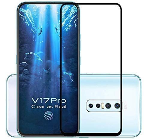 Rinbo Premium quality Glass For Vivo V17 Pro Temper Glass Edge to Edge Protection 9H Hardness Full Glue Cover