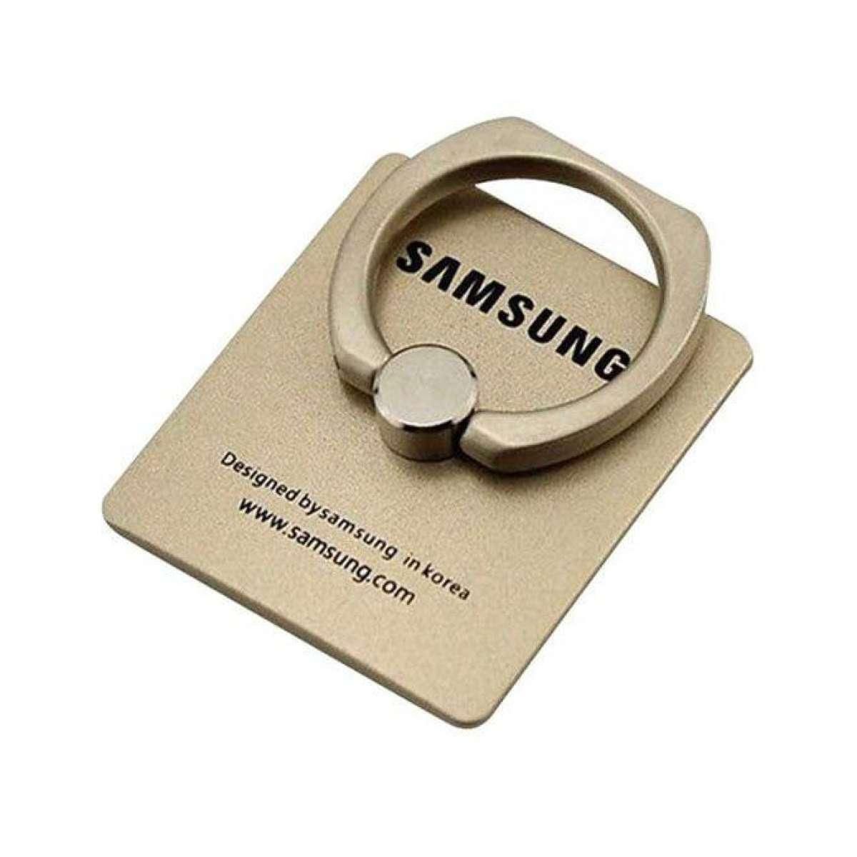 Universal Mobile & Tablet Ring Stand Holder - Gold