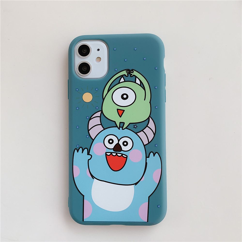 Yfashion For OPPO / / S/ 7/X / F9/ 3/F11 / A9/K1/K3 / Realme X PU Mobile Phone Case Cartoon Phone Shell Back Cover