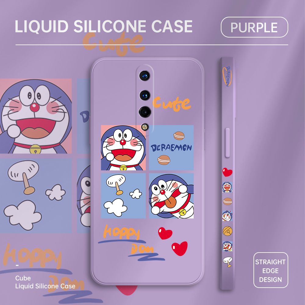 ZeroQiQi for OnePlus 8 Case Cartoon Cat Phone Cover Soft Full Lens Protection Case Ultra Thin Soft Liquid Silicone Phone Case