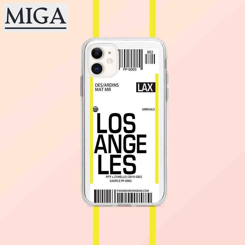For iPhone 11 Pro Max 11 Pro/11 Case 7 8 6 6s Plus X XR XS Max Case Flight Ticket Letter Soft Silicone Back Cover Boarding Pass Phone Case