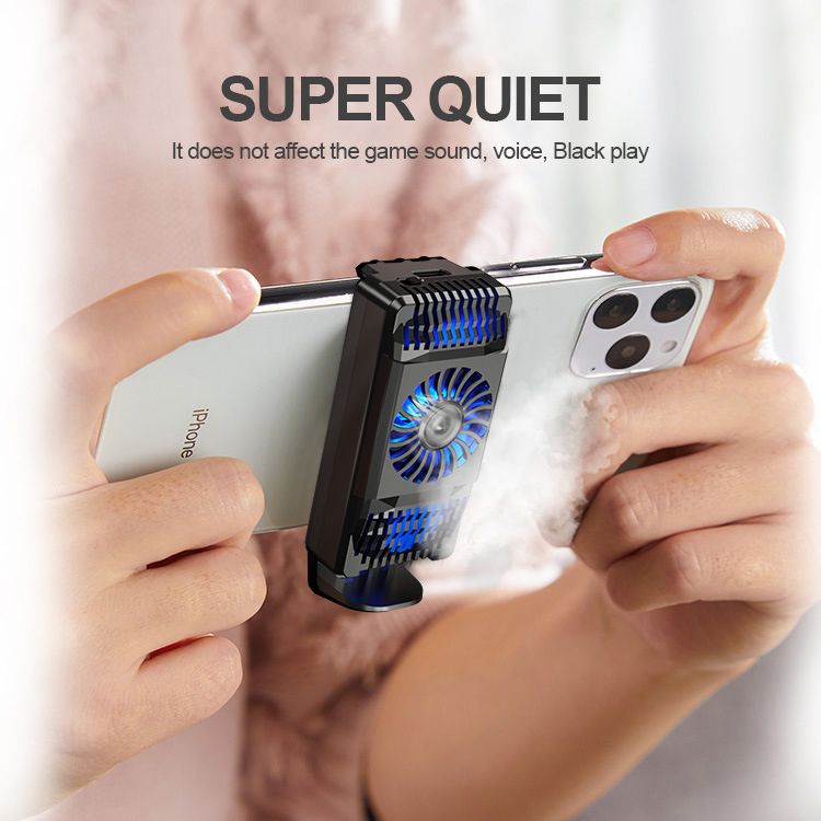 Yfashion Air Cooler Mobile Phone Fast Radiator For Android IOS Smartphone Cooling Fan