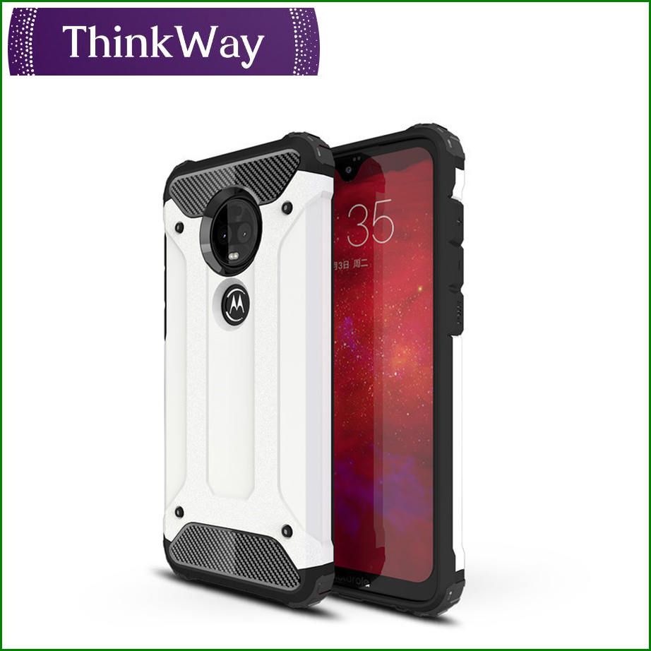 Phone Case Full Wrap Heavy Duty Hybrid PC+TPU Phone Case For MOTO E6 & MOTO P40/One Vision