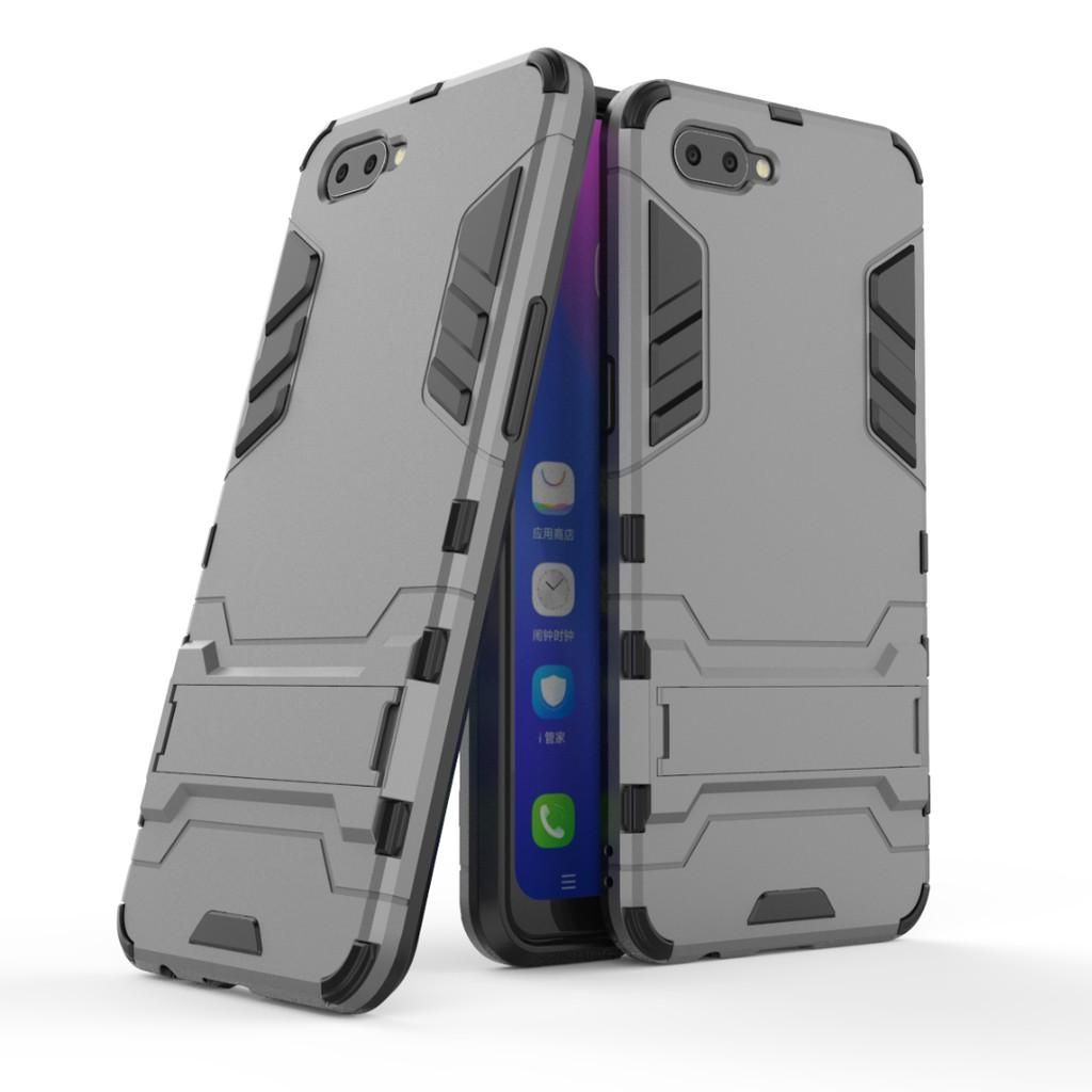 Armor Back Cover for Oppo A3s/A5 -Blue