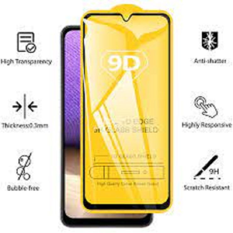 Samsung Galaxy M12 - Premium Quality Full Cover Glass HD Clear Tempered Glass Screen Protector.