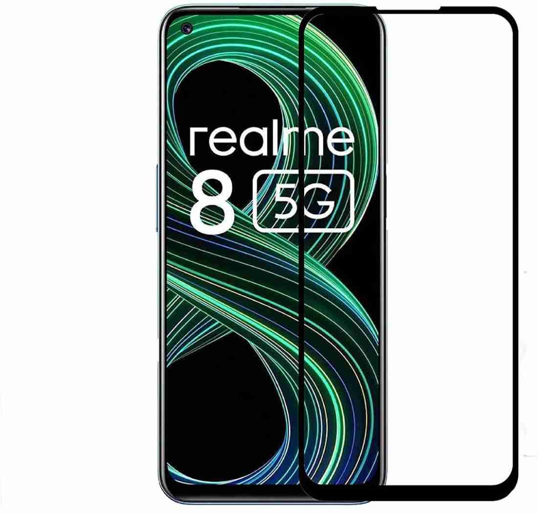 9H Full Glue Tempered Glass Screen Protector For Realme 8 5g