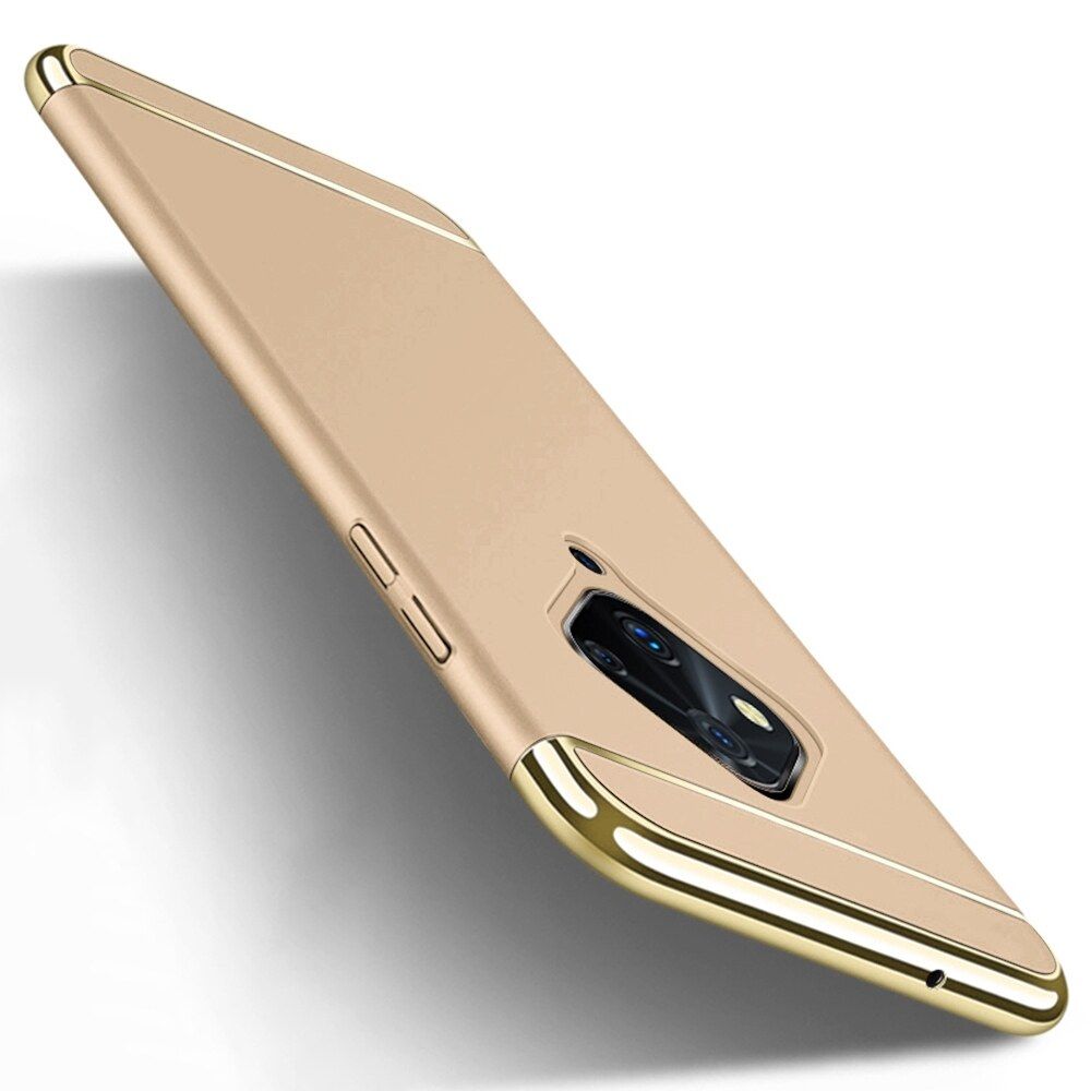 Luxury 360 Full Cover Plating Phone Case For Vivo S5 PC Matte Hard Cover Case