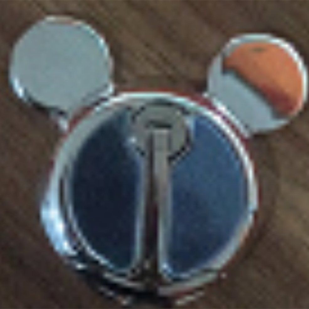 Mickey patch UV red Eagle series (with butterfly hole in the middle