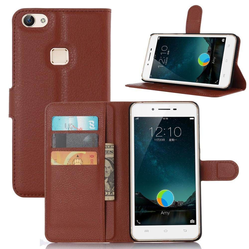 PU Leather Cover For VIVO X9S Plus Case Flip Magnetic Closure Stand Wallet Phone Casing