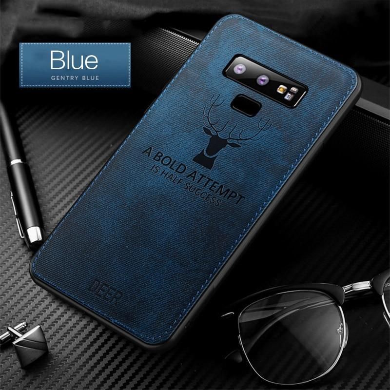 Phone Case for Samsung Galaxy Note 9 Cloth Texture Batman Deer Fashion Soft Anti-slip Shockproof Back Cover for Samsung Note9