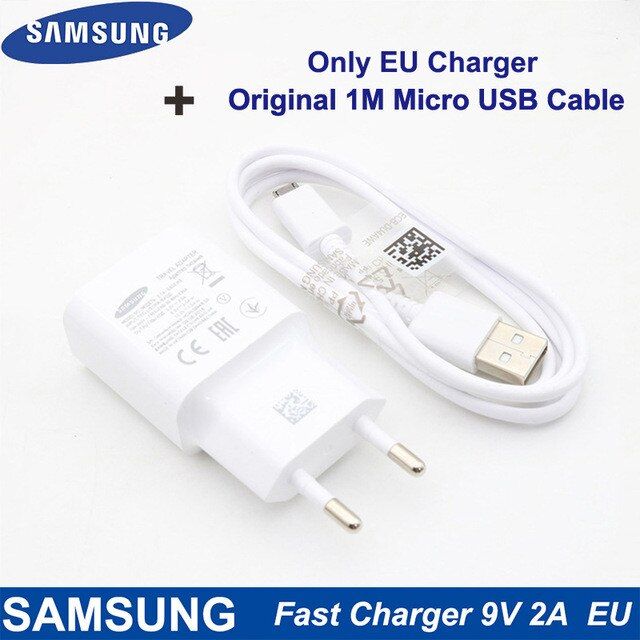 Samsung Fast Charger Travel Wall Adapter Charge Micro USB Cable For Samsung Galaxy S6 S7 Edge J3 J5 J7 Note 4 5 A3 A5 A7 2016