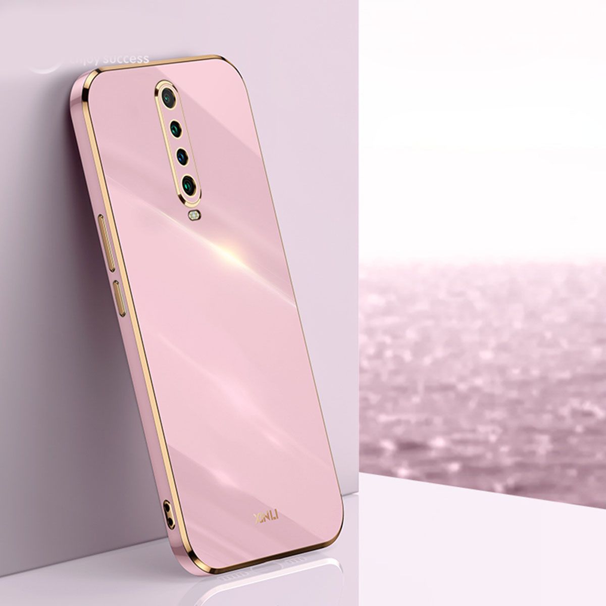 Luxury 6D Plating Soft Casing Silicone Square Frame Phone Case For Xiaomi Redmi K30 / K30i / Poco X2 Phone Case Shiny Bling Back Cover Coque