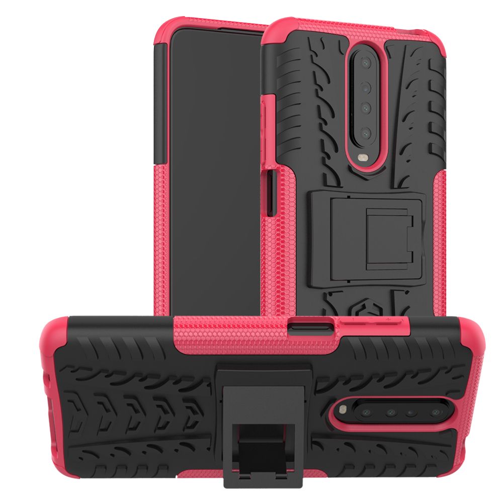 For Xiaomi Redmi K30 Heavy Duty Armor Tough Hybrid Shockproof Dual Layer Kickstand Protective Case Cover