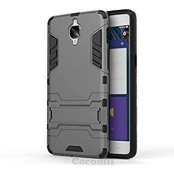 Armor Back Cover for Oneplus 3 (1+3) -Black