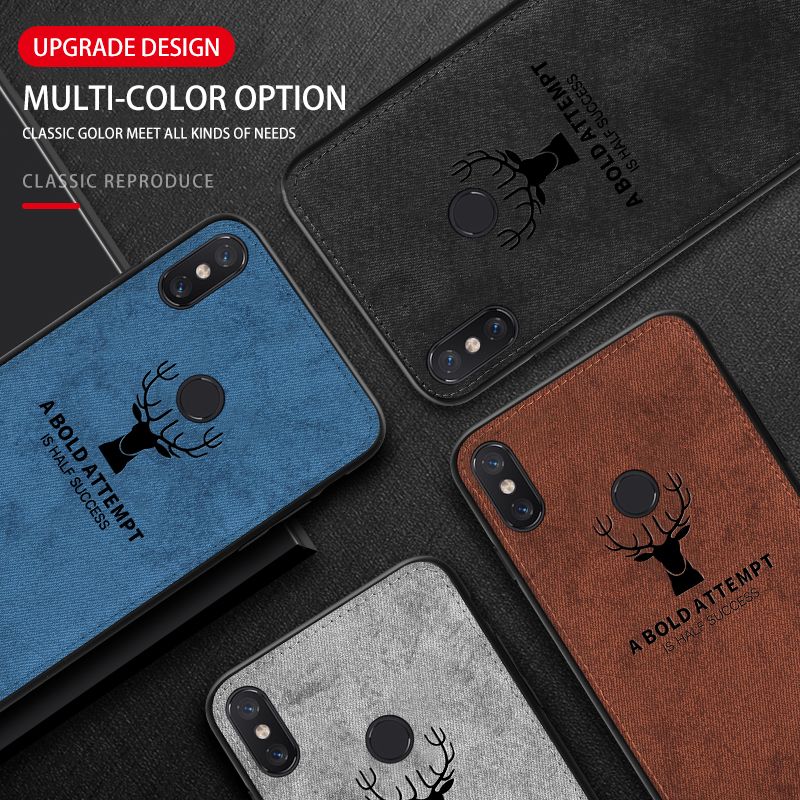 For Redmi Note 8 Pro Note8 Pro 8t  Case Fashion Cloth Fabric Soft Edge Shockproof Back Cover for Xiaomi MI 8 lite 8 9 SE 8se 9se  Case Fundas
