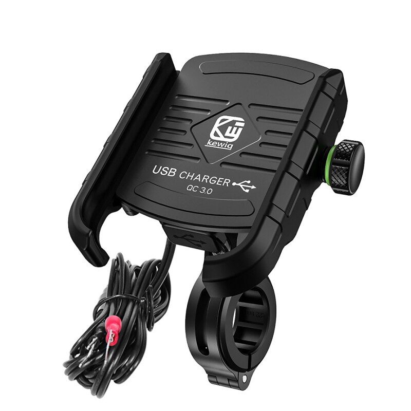 Universal motorcycle Phone Holders Stands DC wireless charging Phone stand Holder motorcycle cellphone holder 360 Rotating